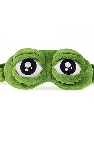 Choice 1Pcs Cute Frog Sleep Eye Mask Eye Protector Lunch Break Shading Funny ...