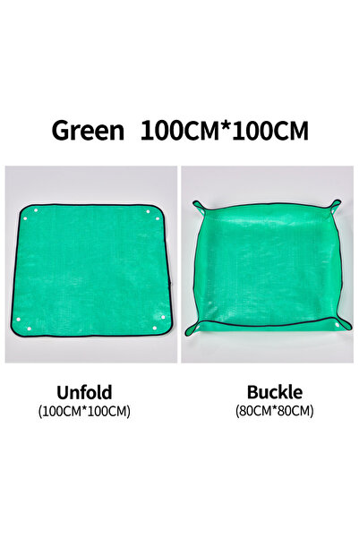 Choice 100X100cm 1pcs Planting Mat 50cm -100cmGardening Potting Pad Foldable ...