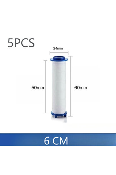 choice2 5pcs 6cm 5pcs Universal Shower Head Filter Set - PP Cotton Water Puri...