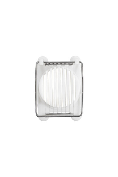 choice2 WHITE Plastic single-head egg cutter Egg sliced fancy split flap cut ...