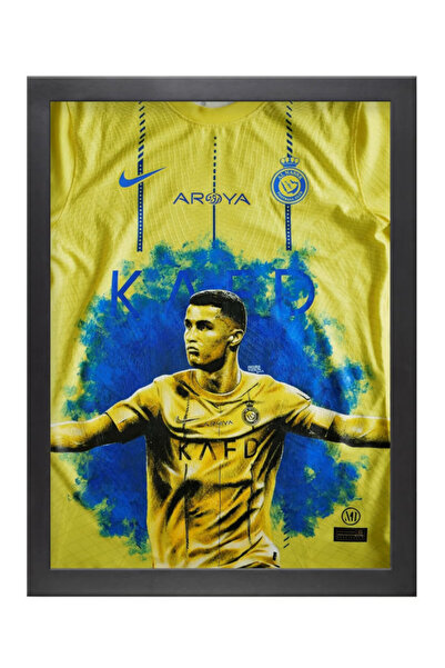 Boomah Accessories Cristiano Ronaldo Framed Poster 50x40cm - CR7 -Football Me...