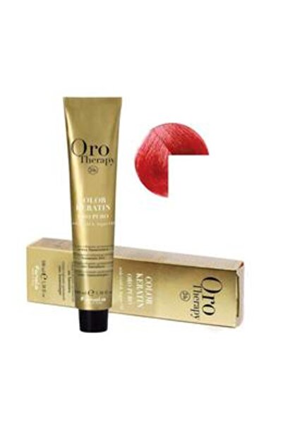 Fanola Vopsea Demi-permanenta Oro Therapy Color Keratin 6.606 Blond Inchis Ro...