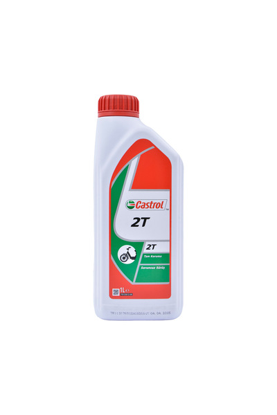 CASTROL 10W-40 2T 2 Zamanlı Motosiklet Motor Yağı 1 Litre JASO FB