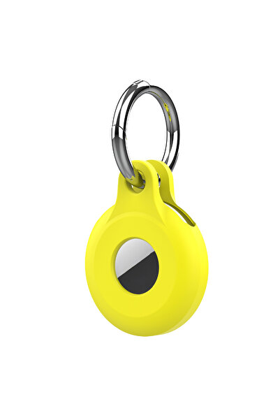 Choice10 Y New for Air Tag Holder for Airtag Case with Keychain Key Ring Sili...