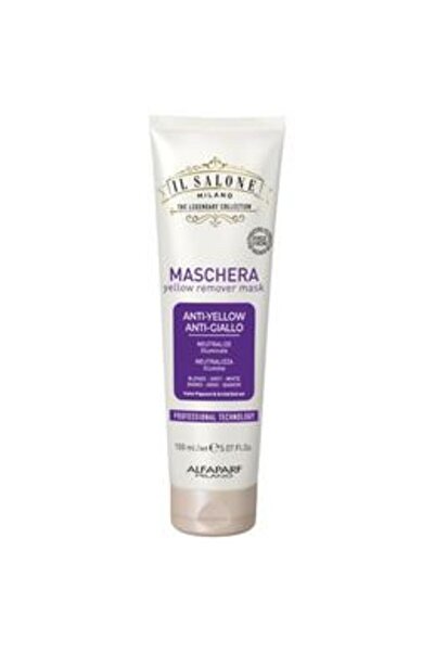 Alfaparf Milano Mască pentru păr alb, gri și blond - Il Salone Yellow Remover...
