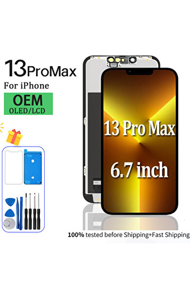 Choice1 شاشة OLED لهاتف آيفون 13 برو ماكس، شاشة LCD تعمل باللمس مع لوحة رقمية