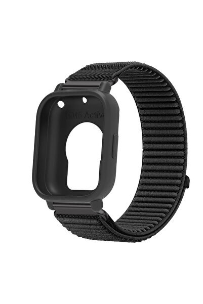 Choice13 حزام نايلون BB + غطاء TPU لساعة ريدمي 5 أكتيف، سوار ناعم لساعة ريدمي...