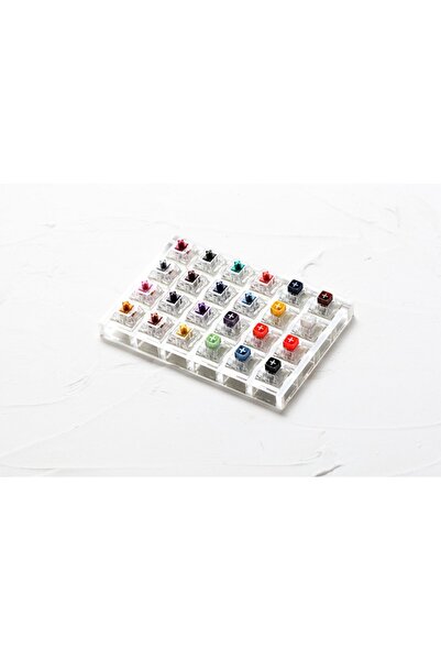 Choice 24 Kailh Tester x1 24 switch switches tester with acrylic base blank k...