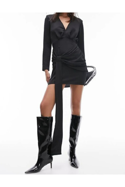 Evendi Short dress, Black