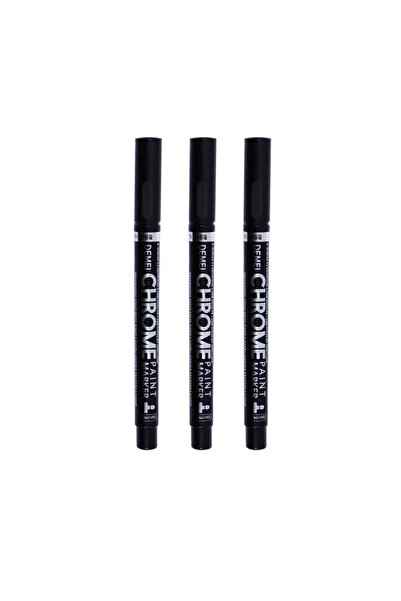 Choice 3 silvery 3 Pcs Mirror Marker Pen DIY Reflective Paint Pens Mirror Mar...