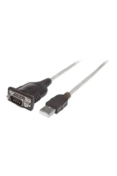 MANHATTAN Cablu USB-A USB - RS-232 0,45 m Transparent (151856)
