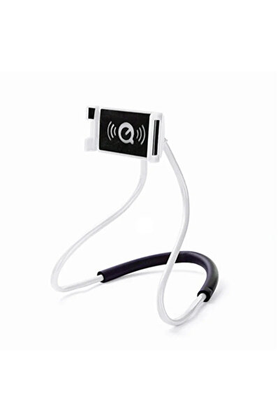 choice2 white Universal Mobile Phone Holder Extendable Neck Hanging Selfie St...