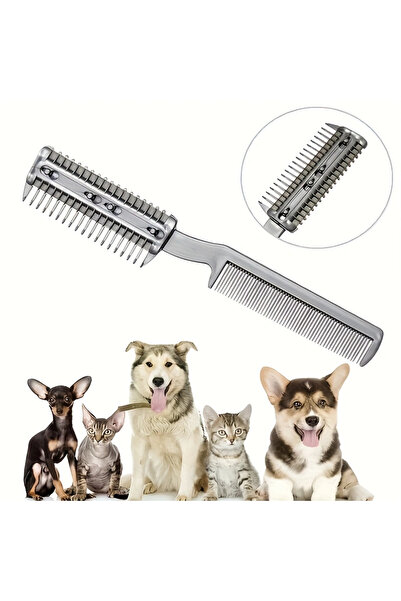 Choice 2-in-1 Professional Pet Grooming Razor Comb Plastic Trimmer for Dogs C...