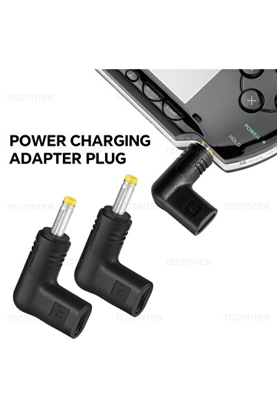 Choice محول شحن أسود من نوع C إلى تيار مستمر 5 فولت لجهاز ألعاب PSP 1000/2000...