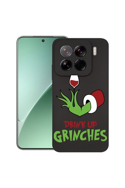 bestcase Калъф за Xiaomi 15 Pro, Премиум тънък силиконов 1.2ММ, Grinches - Dr...