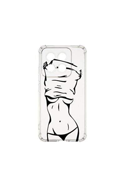 bestcase Husa pentru Xiaomi 14T, BestCase¬Æ Anti Shock 1.5MM, Woman Body, Rez...