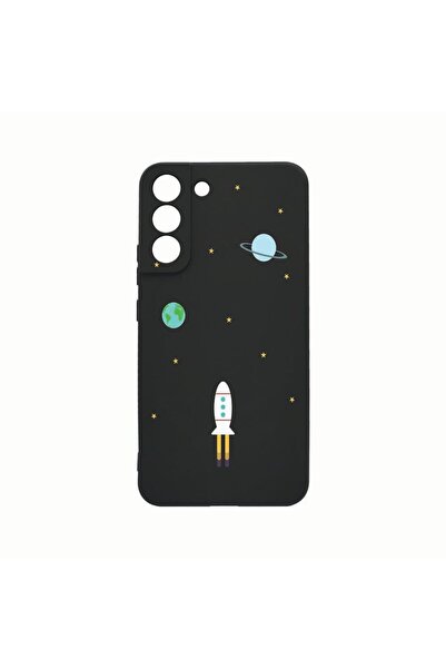 bestcase Силиконов калъф, съвместим със Samsung Galaxy S21, с мотиви Вселена ...