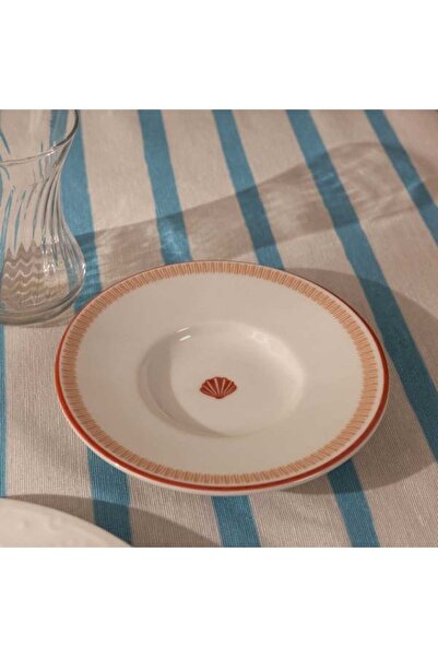 Evidea Kitchen Midye Çay Tabağı - Renkli