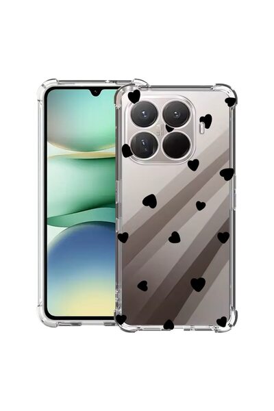 bestcase Αντικραδασμική Θήκη Συμβατή με Xiaomi 15T Pro, με Σχέδιο Καρδιάς, Εν...