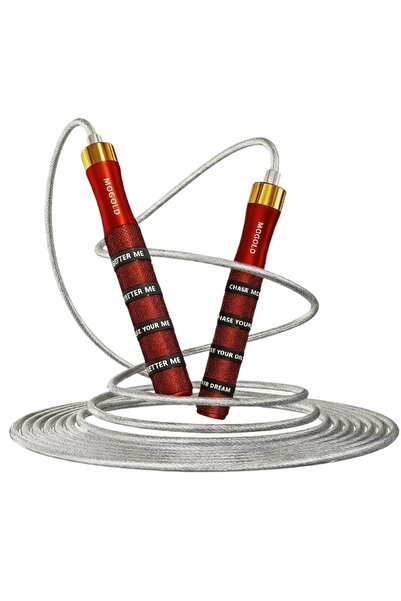 Choice T20-RED Self-Locking Bearing Skipping Rope, Suitable for Human Aerobic...