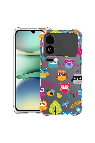 bestcase ¬Æ Husa Anti Shock Compatibil cu Xiaomi 17 Pro Max, cu Design Owl, R...