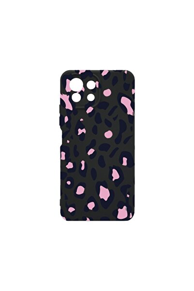 bestcase Премиум калъф от течен силикон, съвместим с Xiaomi Mi 11 Lite, с дес...