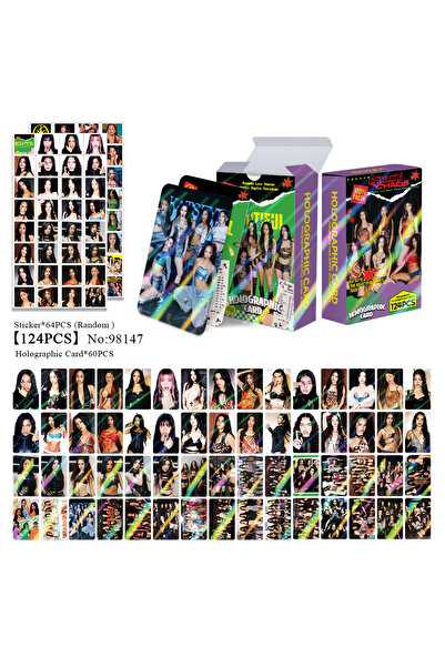 Choice1 124pcs Game Cards Kpop Idol KATSEYE BeautifulChaos High Quality Photo...
