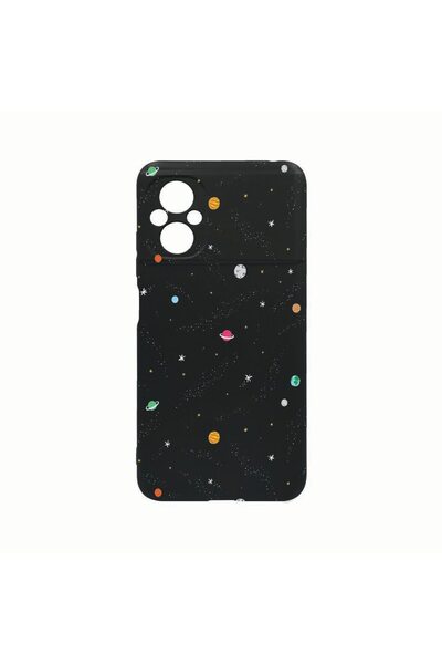 bestcase Husa Silicon, Compatibila Cu Xiaomi Poco M5, Universe, Planets, Rezi...