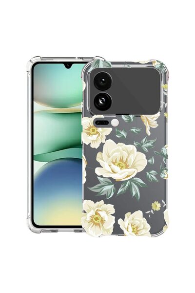 bestcase ¬Æ Husa Anti Shock Compatibil cu Xiaomi 17 Pro Max, cu Design Flower...