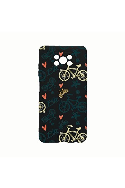 bestcase Husa Silicon, Compatibila cu Xiaomi Poco X3 / Poco X3 (NFC), Bike Lo...