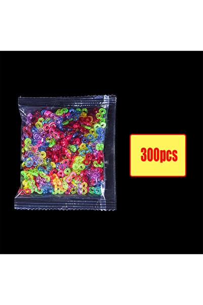 Choice3 100pcs 600pcs Transparent solid Bracelets Making bands DIY Colorful L...