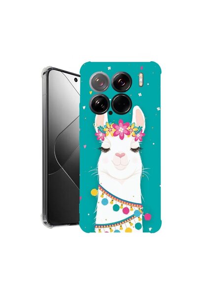 bestcase Θήκη για Xiaomi 15, Αντικραδασμική 1.5MM, Χαριτωμένο Λάμα, Προστασία...