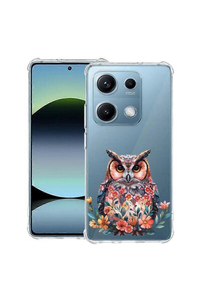 bestcase Αντικραδασμική Θήκη Συμβατή με OPPO A6 Pro, με Σχέδιο Κουκουβάγιας, ...