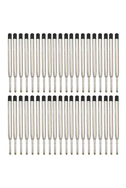 Choice4 40 PCS Black 10/20/30/40pcs L:3.9 In Ballpoint Pen Refills for Parker...