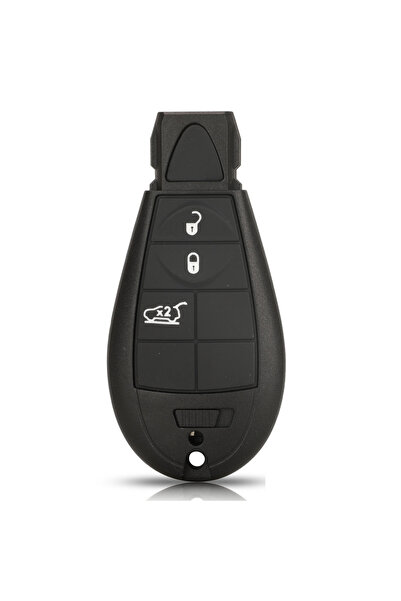 Choice15 for Jeep 3 Buttons jingyuqin Fobik Remote Car Key Shell for Jeep Che...