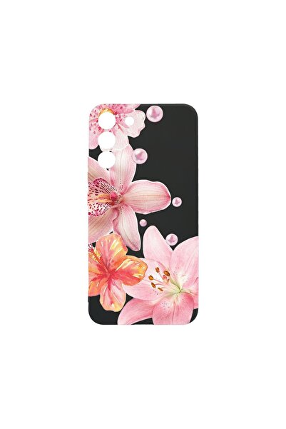 bestcase Ултра тънък TPU калъф, съвместим със Samsung Galaxy S22 Ultra, Флора...