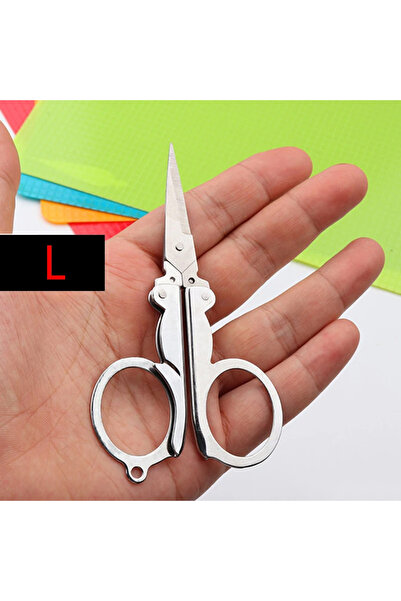 Choice1 L OPP bag Folding Scissors Pocket Travel Small Crafts Sharp Blade Eme...