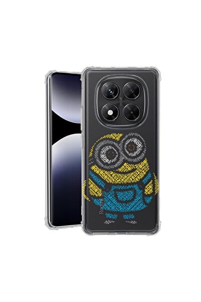 bestcase Husă Antișoc pentru Xiaomi Redmi Note 14 Pro 4G, Calligraphy Minion,...