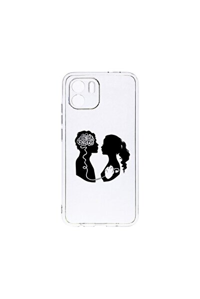 bestcase Διαφανής Θήκη Σιλικόνης 2MM, Συμβατή με Xiaomi Redmi A2, Love With B...