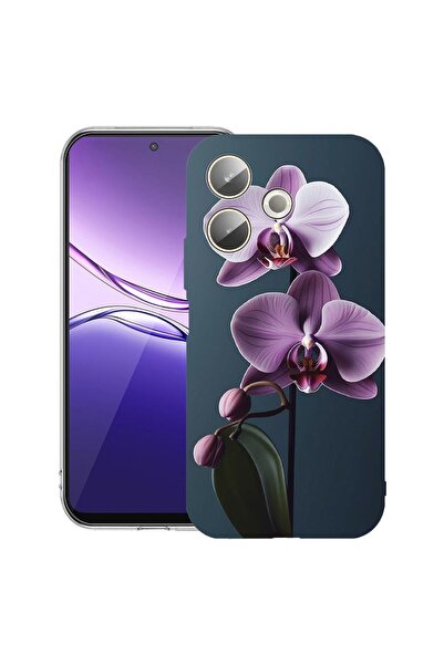 bestcase Калъф за Xiaomi Redmi 13x / Poco M6 4G с дизайн  "Лилава орхидея ", ...