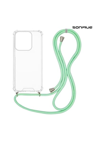 Sonique Θήκη Σιλικόνης με Κορδόνι Armor Clear Motorola Moto G15 4G / Moto G15...