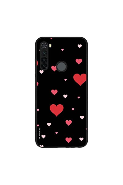 Sonique Θήκη Heart Series για Xiaomi Redmi Note 8T Μαύρο