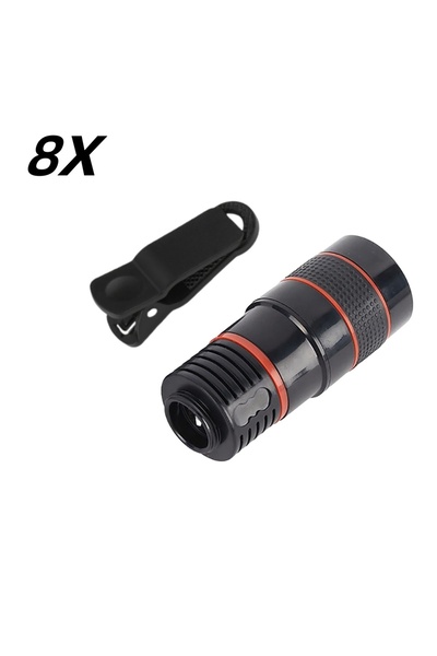 Choice1 8X Phone Lens Universal Clip Zoom Phone Camera Telephoto Lens Monocul...