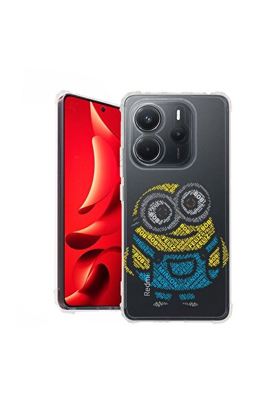 bestcase Husă pentru Xiaomi Redmi Note 14 4G, Antișoc 1.5MM, Calligraphy Mini...