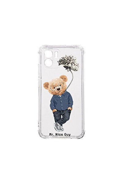 bestcase Αντικραδασμική Θήκη 1.5MM, Συμβατή με Xiaomi Redmi A2, Σχέδιο Αρκουδ...