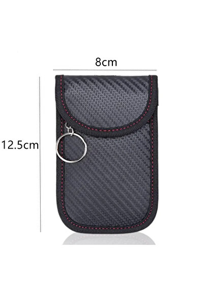 Choice black Car Key Signal Shielding Bag Anti-theft Key Bag RFID Electromagn...
