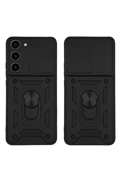 Sonique Θήκη Ring Armor CamPro για Samsung Galaxy S23 Plus Μαύρο