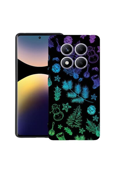 bestcase Husă pentru Xiaomi Redmi Note 15 5G cu design cu model de Crăciun, T...