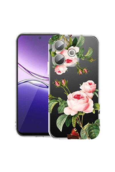 bestcase ¬Æ Husa Clear Silicon pentru OPPO A5 Pro 5G, Rose, 2042415 T 172