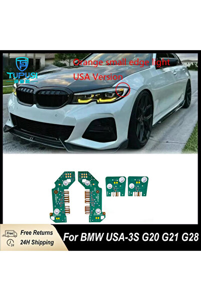 Choice1 US-YELLOW For BMW 3 Series G20 G21 G28 Yellow DRL LED Headlight New C...